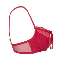 Axami Magenta Peek-a-boo Shelf Bra Size Plus