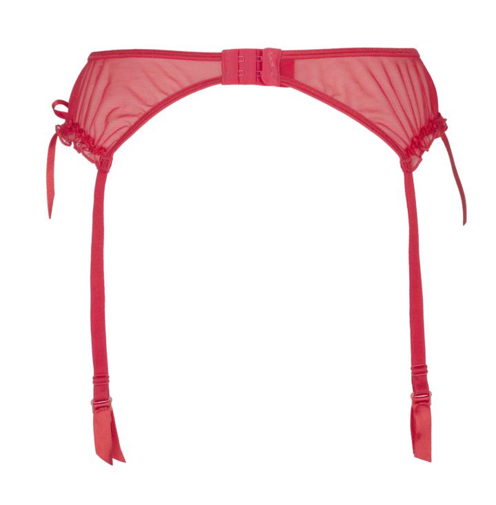 Axami 8742 Magenta Garter Belt Plus Size