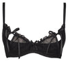Axami Charbon Peek-a-boo Shelf Bra Size Plus