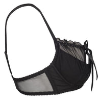 Axami Charbon Peek-a-boo Shelf Bra Size Plus