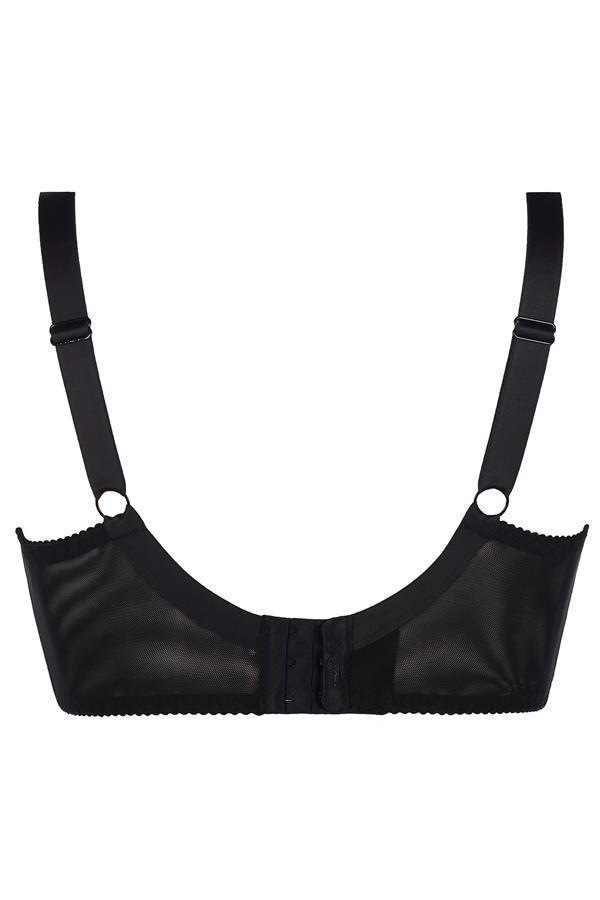 Axami Charbon Peek-a-boo Shelf Bra Size Plus