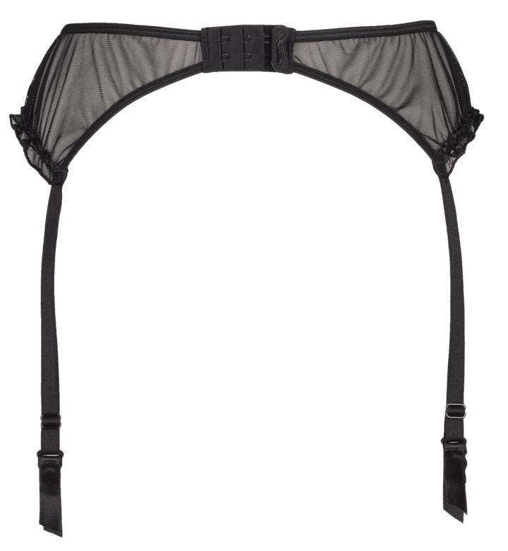 Axami 8752 Charbon Garter Belt Plus Size