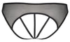Axami 8758 Charbon Peekaboo Thong Plus Size