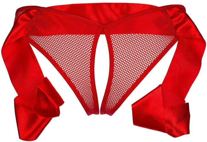 Axami 8885 Espana Peekaboo Peekaboo Panty w/Ties