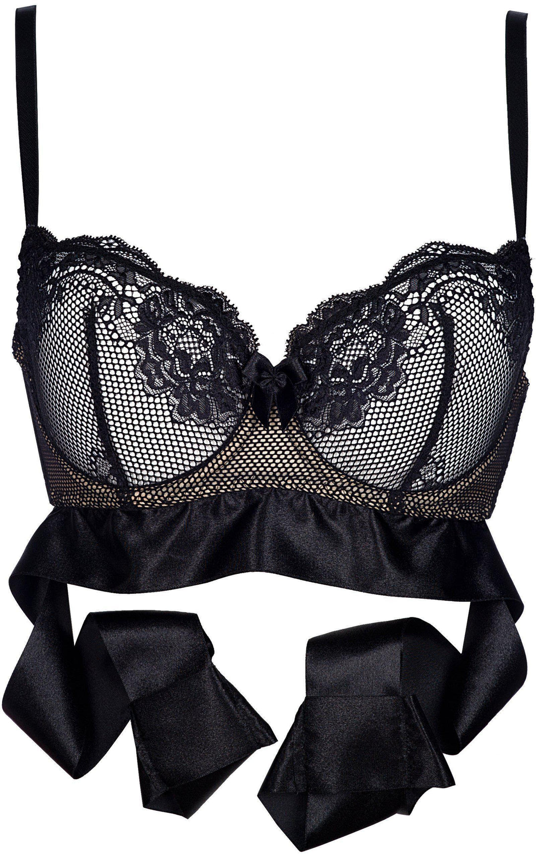 Axami 8891 Soft Bra w/Ties Hot Sevilla