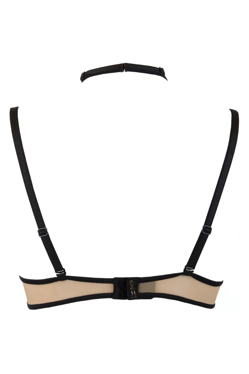 Axami Venetian Princess Push-up Shelf Bra Black