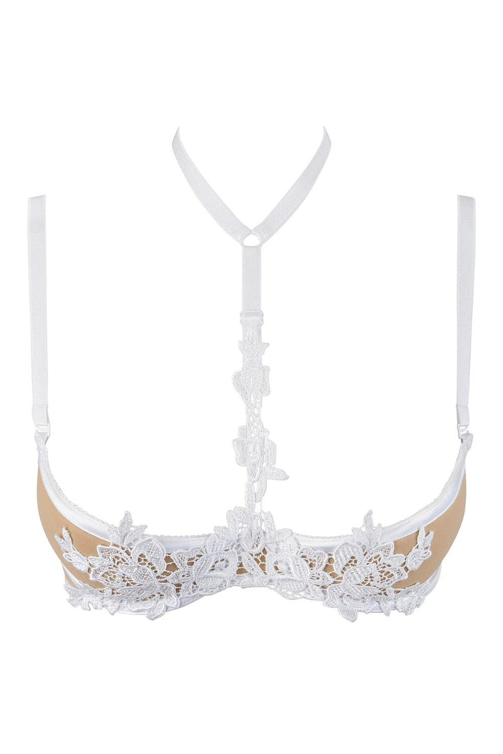 Axami Venetian Princess Push-up Shelf Bra White