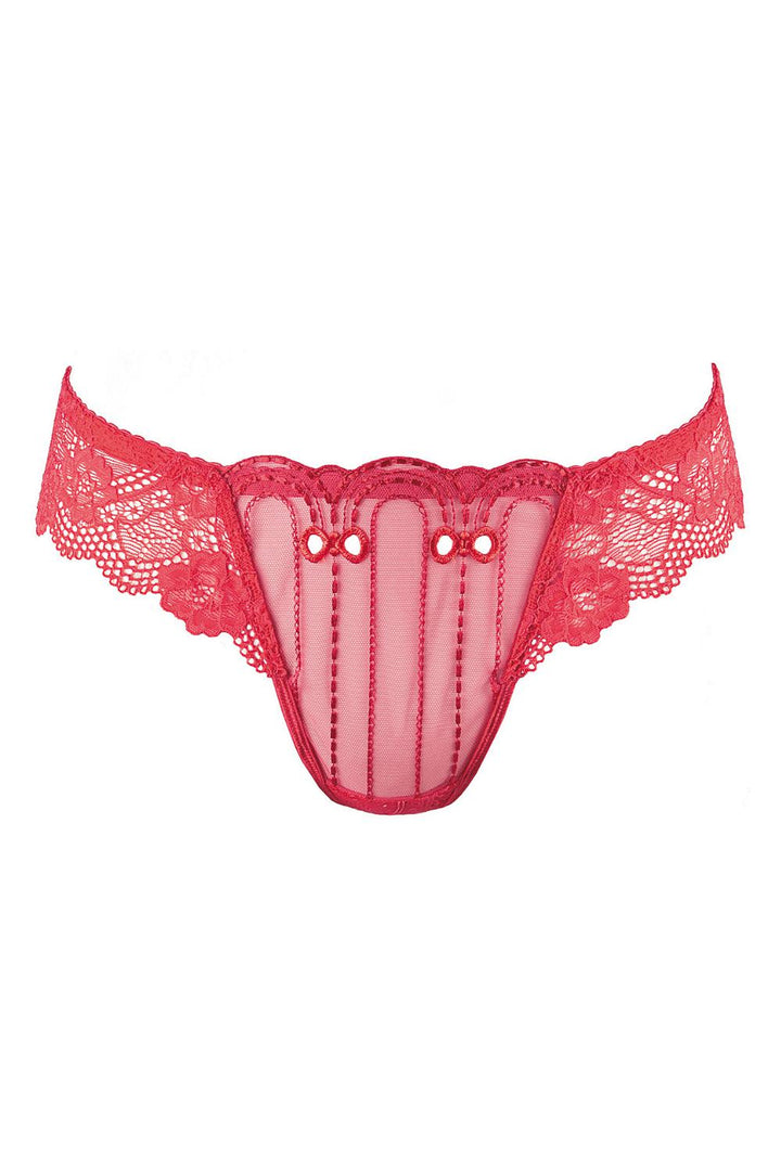 Axami Watermelon Embroidery Lace Thong - Limited Edition