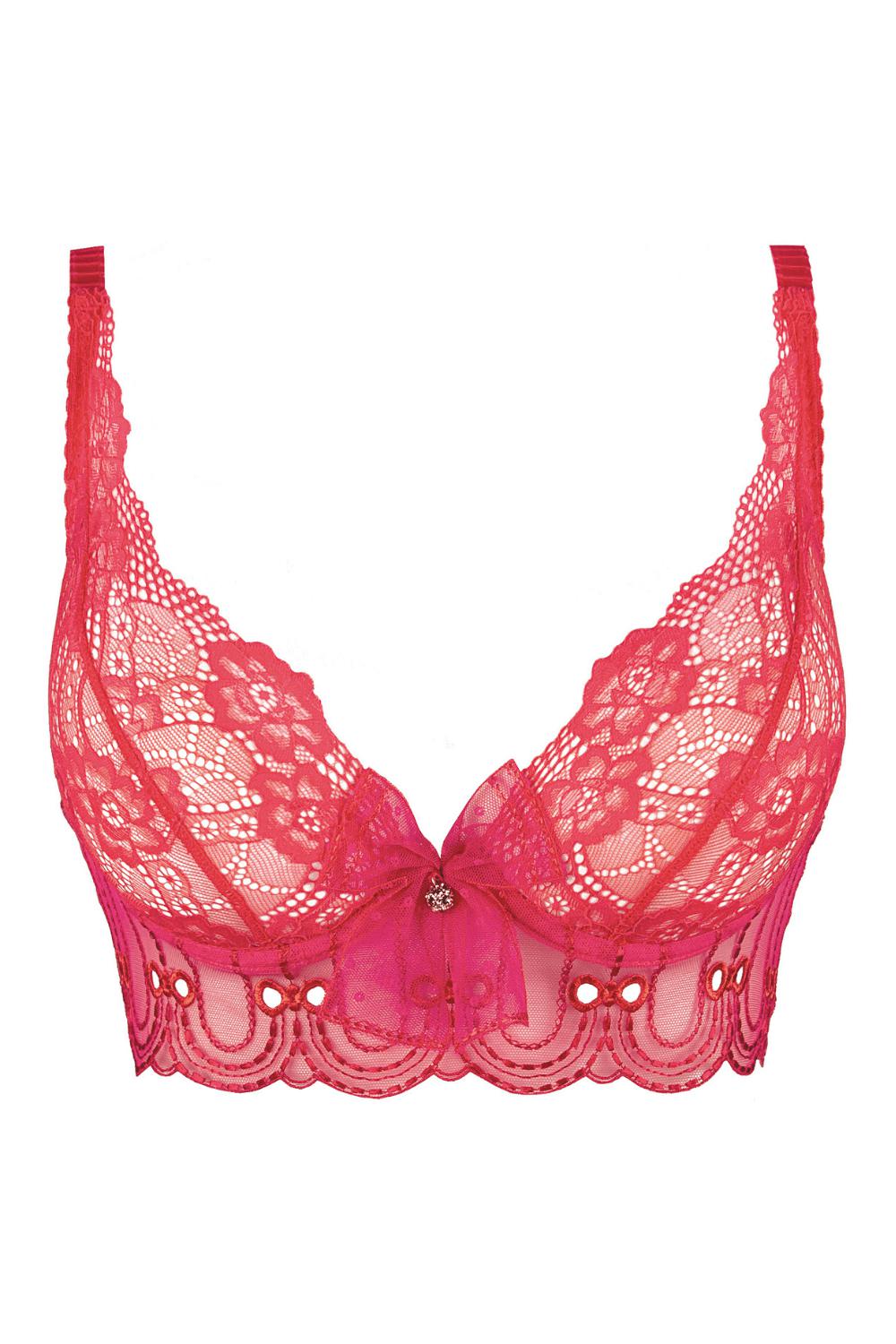 Axami Watermelon Longline Unlined Bra - Limited Edition