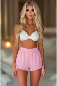 Baby Pink Crepe Bloomers