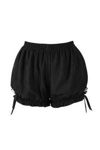 Black Crepe Bloomers
