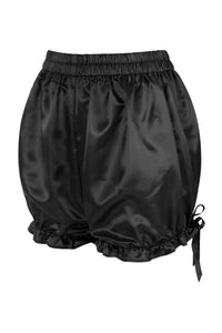 LIMITED EDITION Black Satin Bloomers