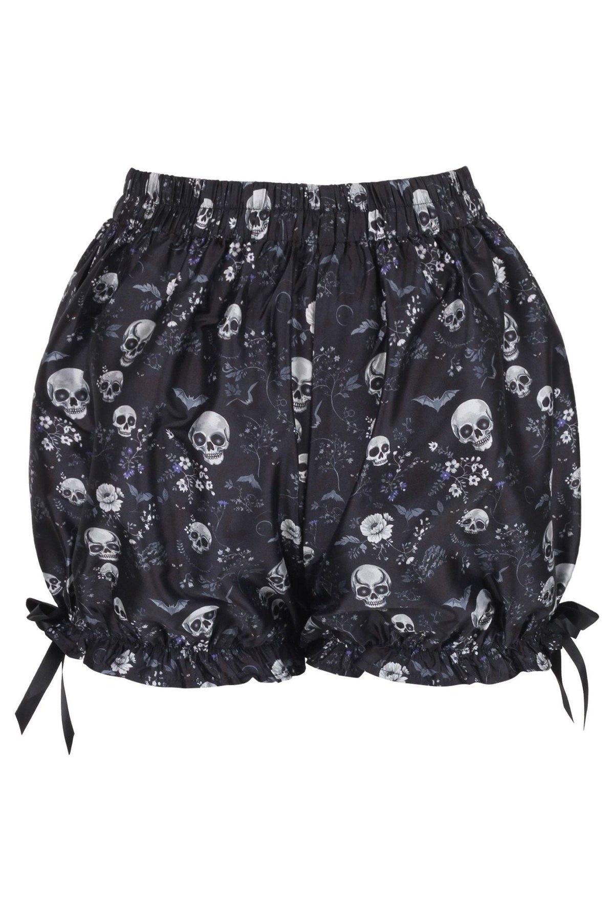 LIMITED EDITION Black & White Gothic Skull Print Bloomers