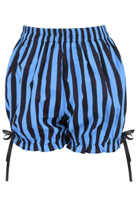 Black/Blue Striped Bloomers