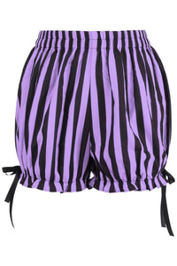 Black/Light Purple Striped Bloomers