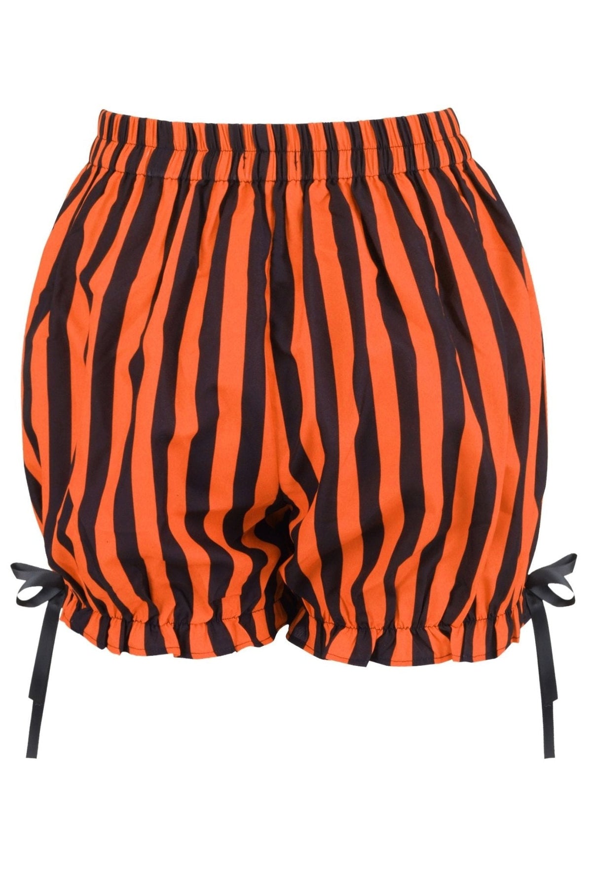 Black/Orange Striped Bloomers