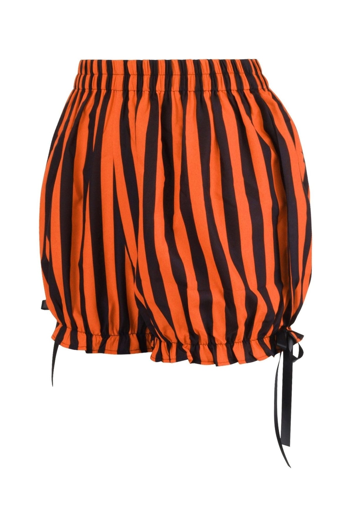 Black/Orange Striped Bloomers