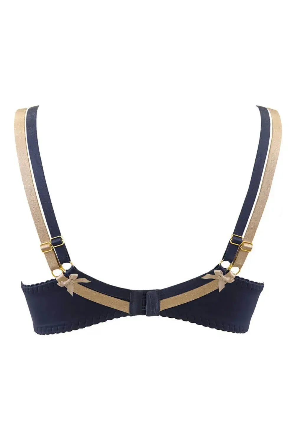 Axami Blue Lagoon Sheer Unlined Balconette Bra