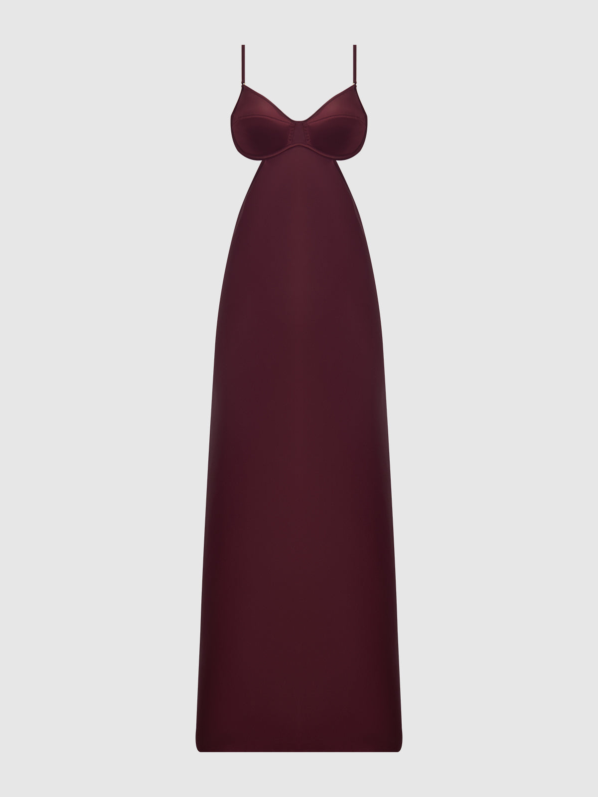 House of Desire Brigeta Satin Mono Wire Long Gown