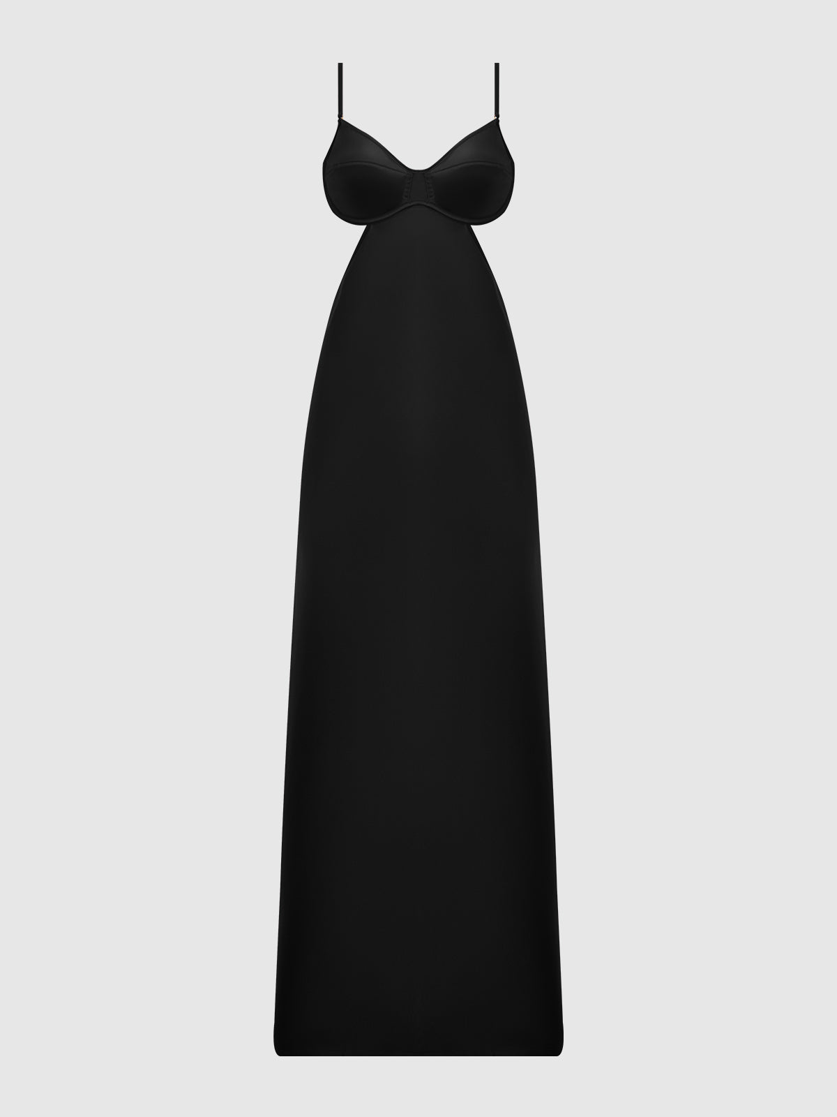 House of Desire Brigeta Satin Mono Wire Long Gown