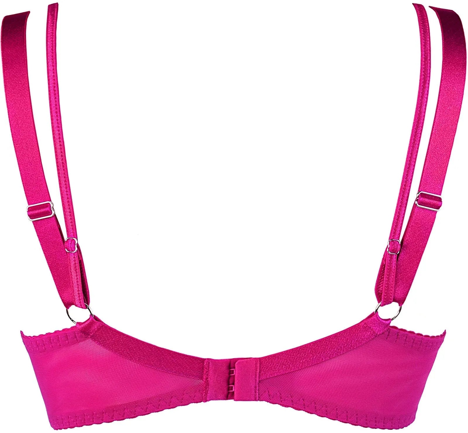 Axami Brilliance Embroidery Balconette Bra Pink Shimmer