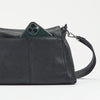 Hammitt Bryant Med Leather Shoulder Bag Black/Gunmetal-Rebel Romance