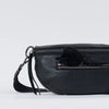 Hammitt Charles Small Leather Crossbody Bag Black/Gunmetal-Rebel Romance