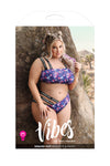 Fantasy Curve Vibes Spaced Out Bralette & Panty Bra Set-Rebel Romance