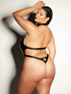 Oh la la Cheri Curvy Submissive Chain Teddy Black-Rebel Romance