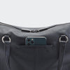 Hammitt Daniel Lrg Leather Tote Bag Black/Gunmetal-Rebel Romance