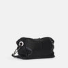 Hammitt Daniel Sml Leather Crossbody Clutch Bag Black/Gunmetal-Rebel Romance