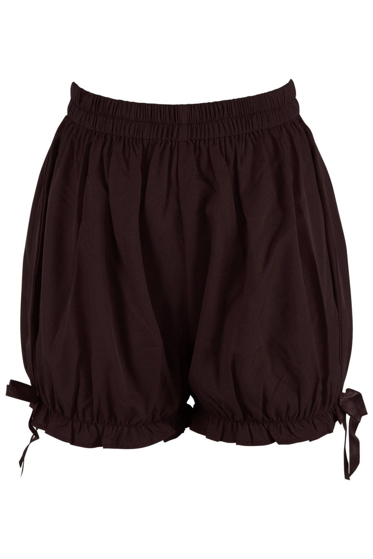 Dark Brown Crepe Bloomers