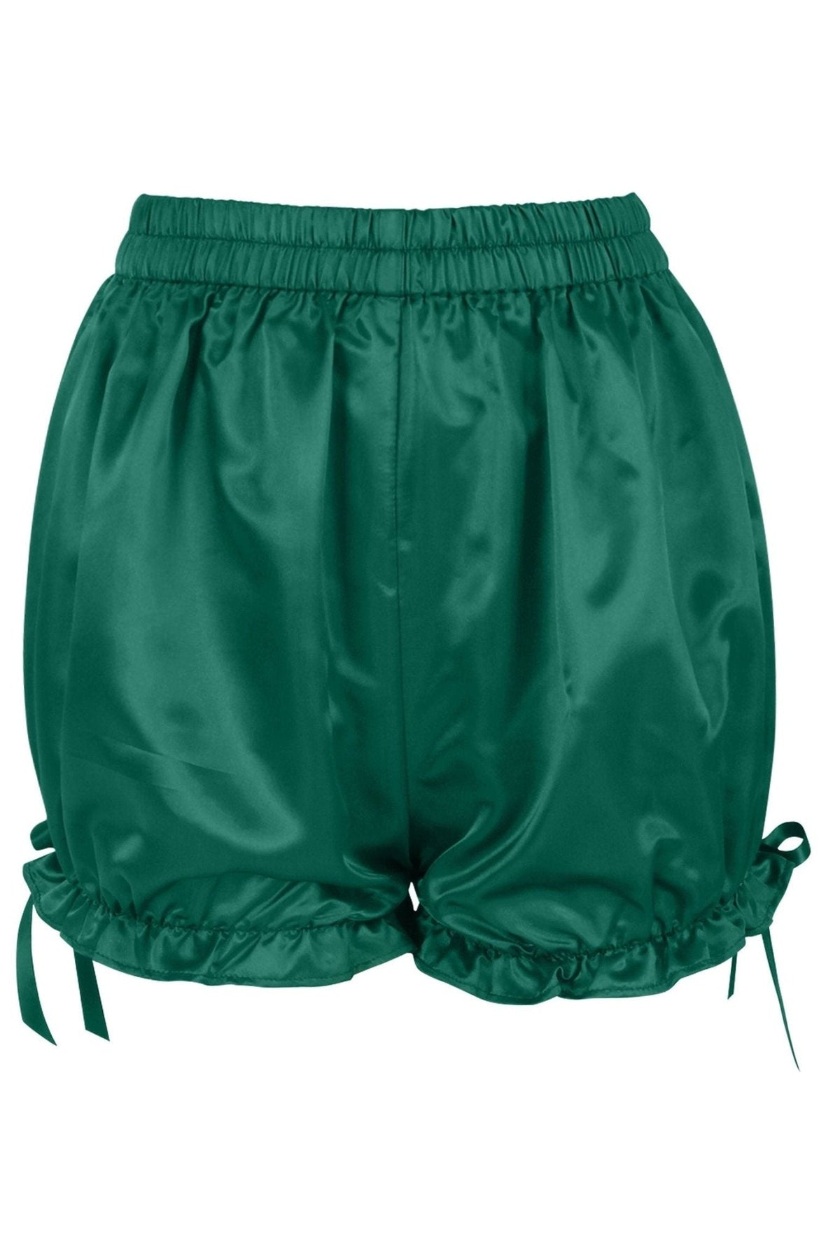 LIMITED EDITION Dark Green Satin Bloomers