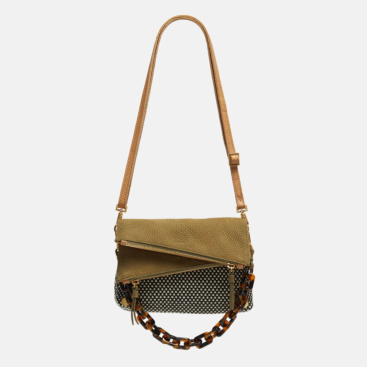 Hammitt Dillon Leather Handbag California Sunday/Brushed Gold - Limited Edition-Rebel Romance