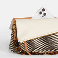 Hammitt Dillon Leather Handbag California Weekend/Brushed Gold - Limited Edition-Rebel Romance