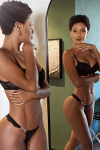 Fruit De La Passion Easy to Love Padded Bra Black