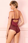 Fruit De La Passion Easy to Love Underwire Bodysuit Burgundy