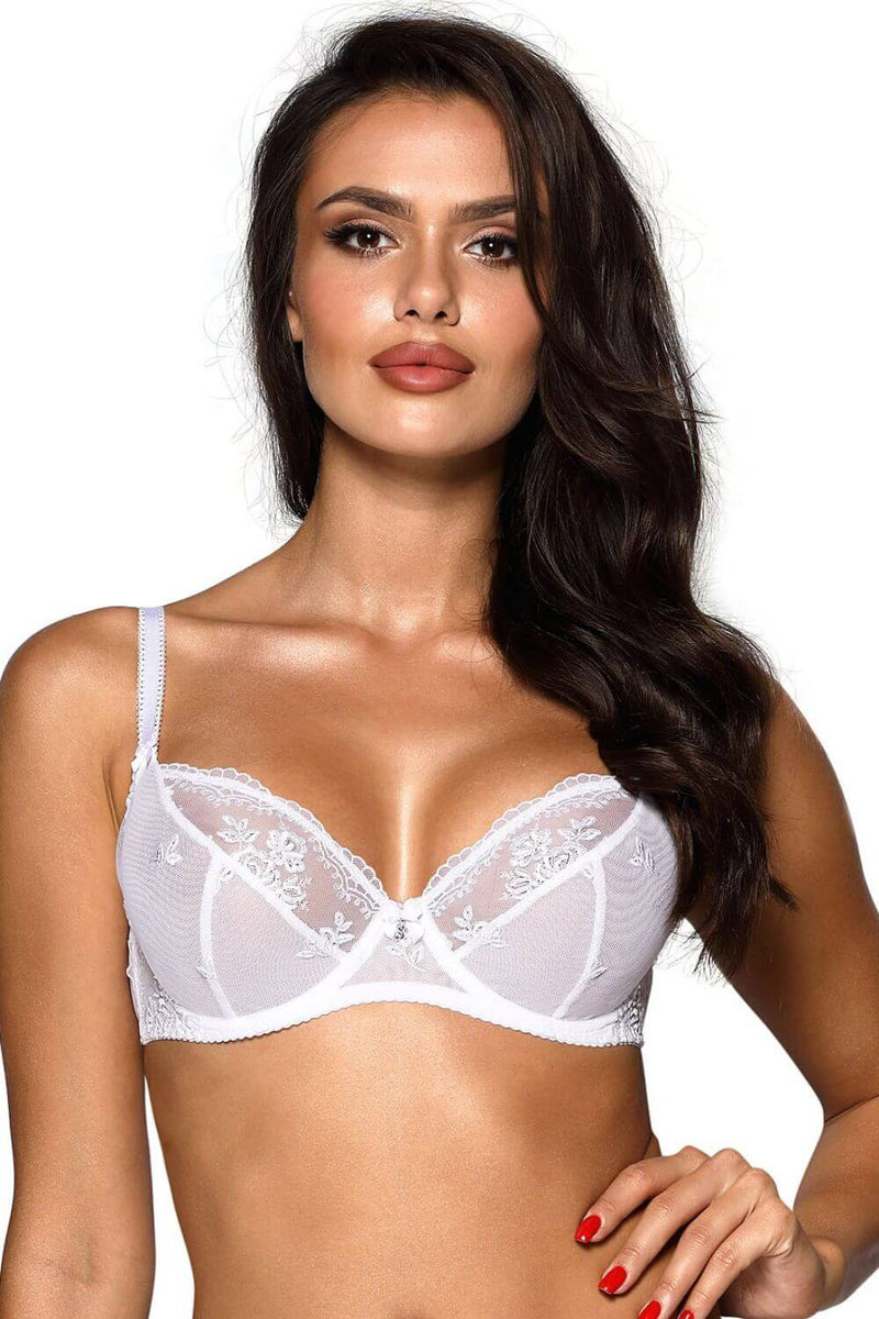 Axami Elizabeth Sheer Unlined Bra - Limited Edition-Rebel Romance