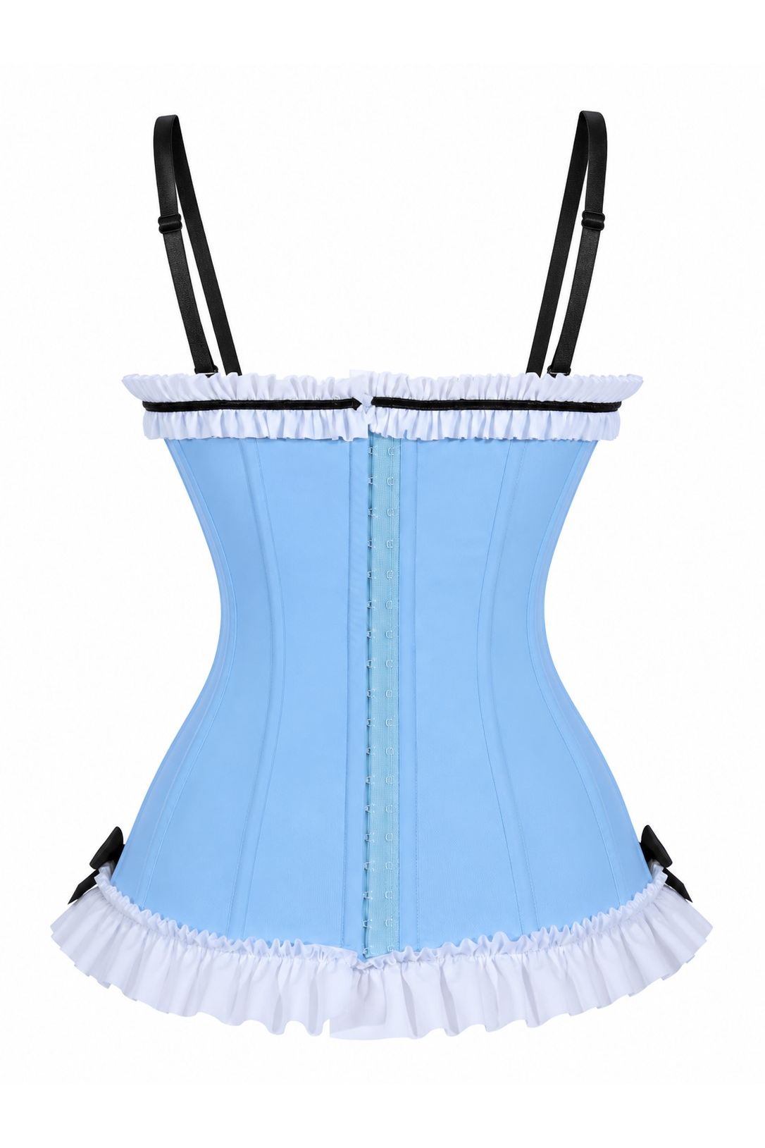 Enchanted Tea Party Blue Corset Bustier | Women's Fairy Tale Corset