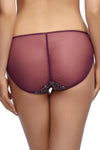 Dita Von Teese Evelina Bikini Panty Aubergine