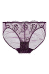 Dita Von Teese Evelina Bikini Panty Aubergine