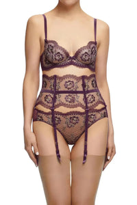 Dita Von Teese Evelina Bikini Panty Aubergine