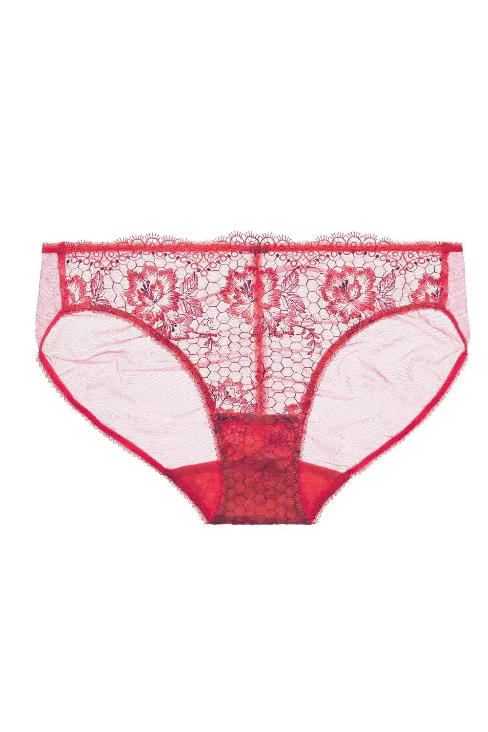 Dita Von Teese Evelina Bikini Panty Blood Orange