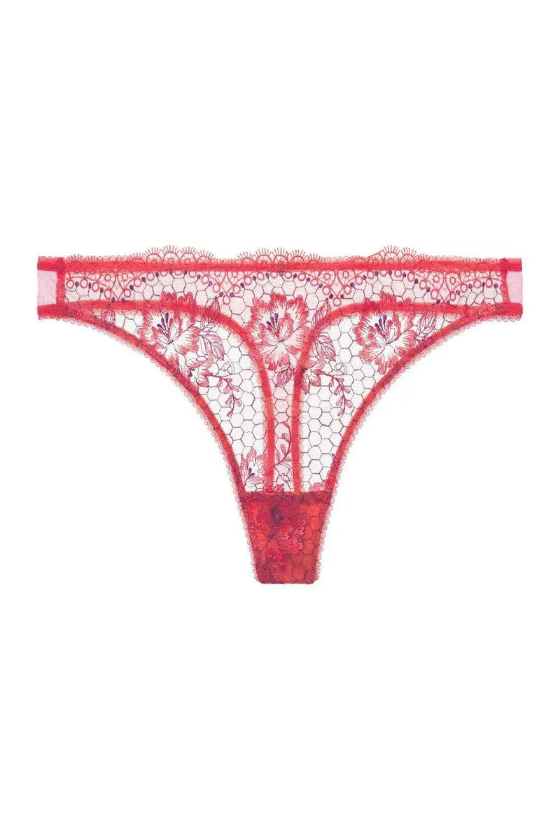 Dita Von Teese Evelina G-String Panty Blood Orange