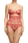 Dita Von Teese Evelina Unlined Bra Blood Orange