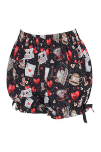 LIMITED EDITION Fairytale Print Bloomers Black