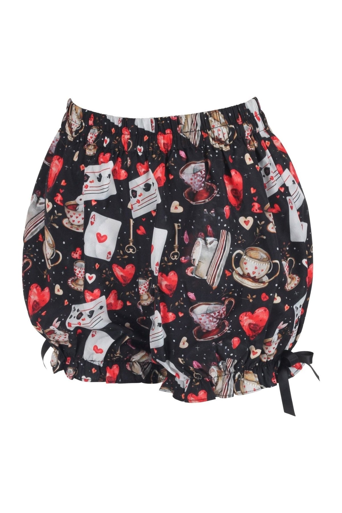 LIMITED EDITION Fairytale Print Bloomers Black