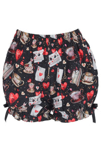 LIMITED EDITION Fairytale Print Bloomers Black