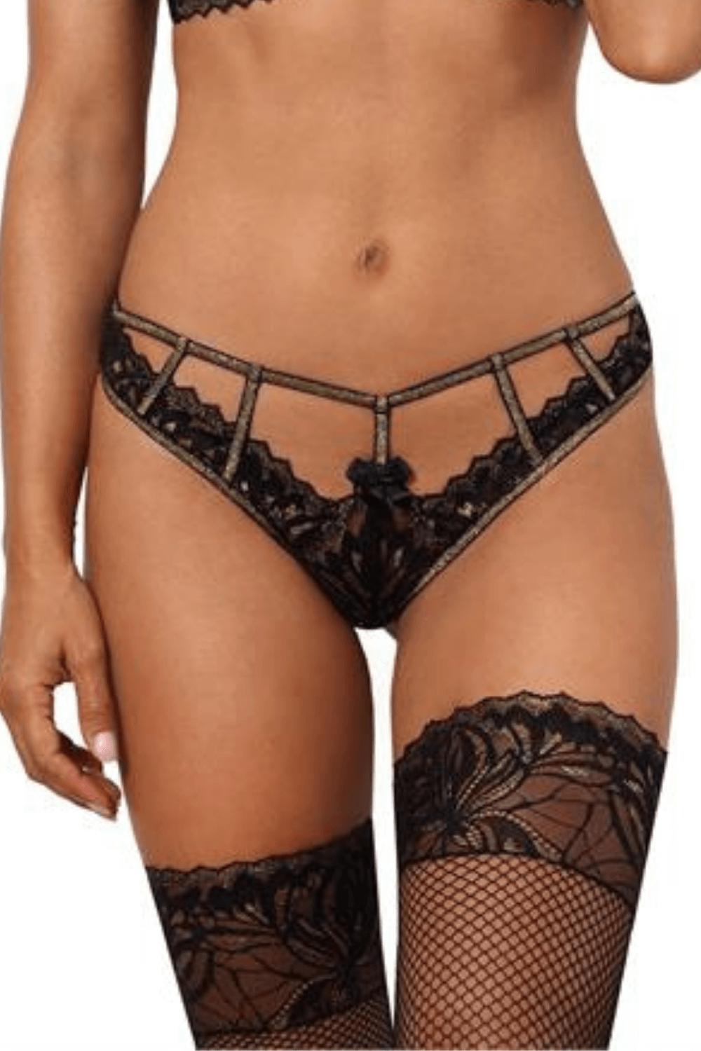 Fall in Love Lace Top Fishnet Stockings Hold Ups-Axami-Rebel Romance