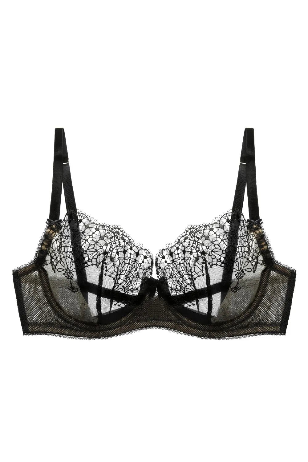 Dita Von Teese Fantastique Sheer Mesh Unlined Bra